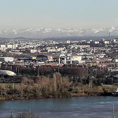 Апартаменты T4/5 Avec Vue Sur Les Alpes A 5 Minutes De Lyon La Mulatiere Экстерьер фото
