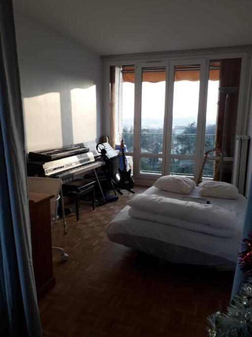 Апартаменты T4/5 Avec Vue Sur Les Alpes A 5 Minutes De Lyon La Mulatiere Экстерьер фото
